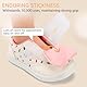 STQ KIDS Barfussschuhe Kinder Breite Leicht Turnschuhe Mädchen Barfußschuhe Kleinkind Sneaker Kinderschuhe Sportschuhe Draußen Schuhe Beige Weiß 24 EU/T7 Weit
