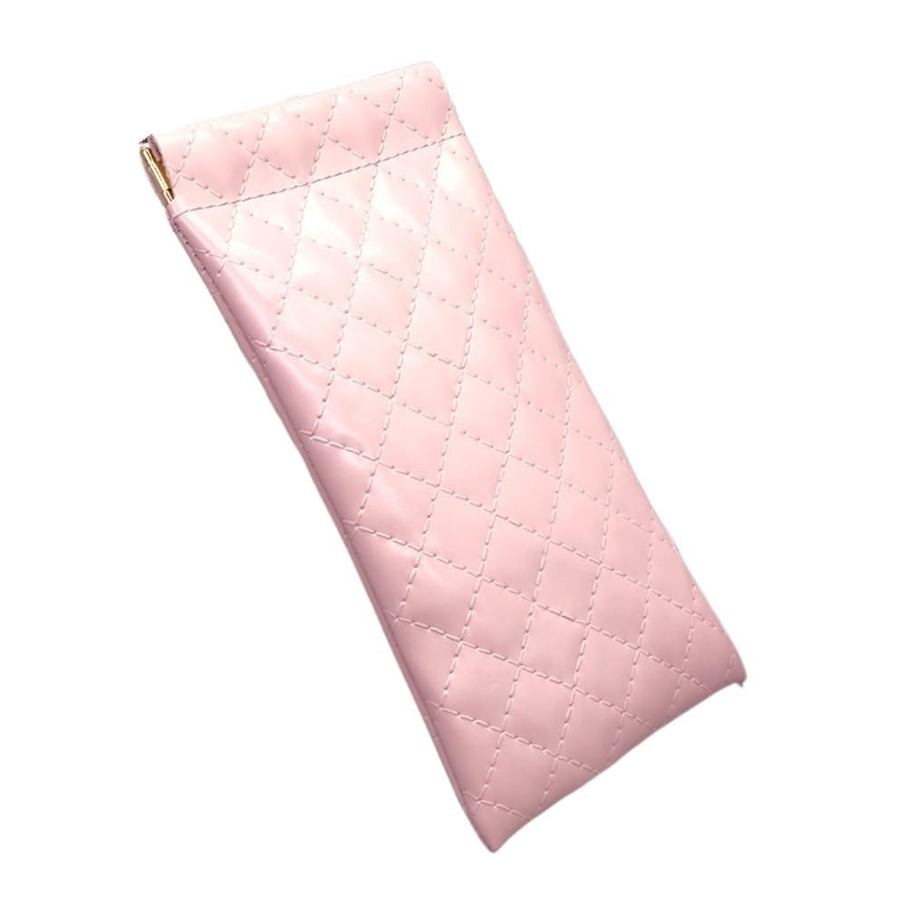 2/4/6 PZ Moda Pelle PU Occhiali Da Sole Borse Portatile Monete Morbide Rossetti Custodia di Alta Qualità Impermeabile Borsa per Occhiali (Rosa, 6 Pezzi), Rosa, Taglia Unica, Rosa, taglia unica