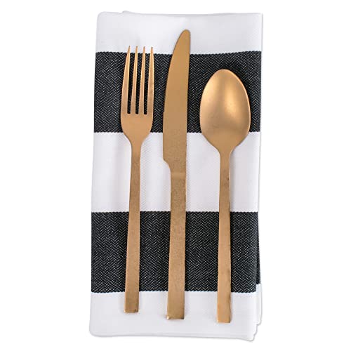 DII Servilletas de Tela 20x20 pulgadas Pack 6 Rayas miniatura 3