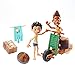 Disney and Pixar Luca Scooter Build & Crash Pack with Luca Paguro & Alberto Scorfano Posable Action Figures & 6 Swappable Scooter Pieces, Gift for Kids Ages 3 Years & Older
