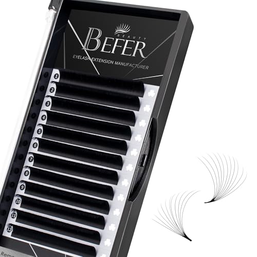BEFER Easy Fan Lash Extension,Volume Self Fan Eyelash Extension(05-CC-11)