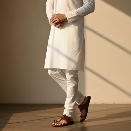 Royal Khwaab Kolhapuri Chappal for Men|Kolhapuri Slippers for Men|Kolhapuri Shoes for Men|Leather Slippers for Men|Wedding Slippers for Men-B1