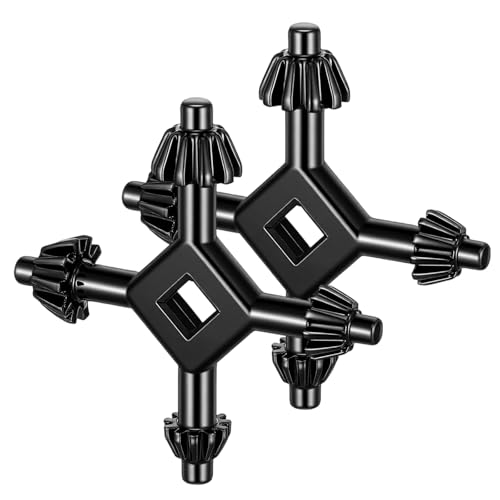 2Pack Drill Press Chuck 4 in 1 Drill Chuck Key 1/4 3/8 5/8 Sizes Universal Chucks Key Compatible with Most Drills Press & Power Tool Chucks