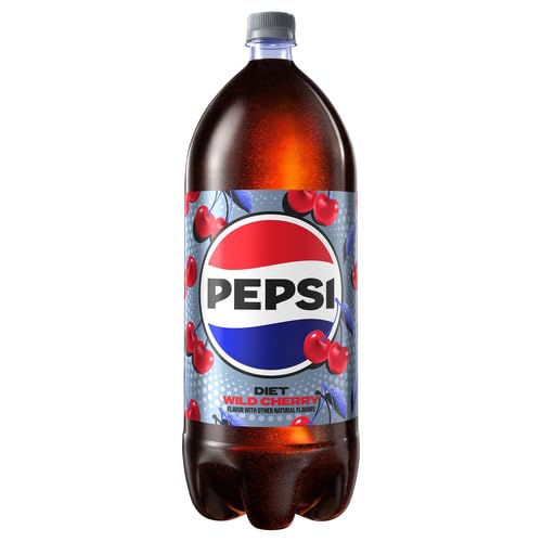 Image of Diet Wild Cherry Pepsi, 67.6 Fl Oz Bottle