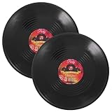 Disques vinyles – peuvent s'harmoniser avec différents styles de décoration pour répondre à vos besoins, disques noirs décoratifs au mur