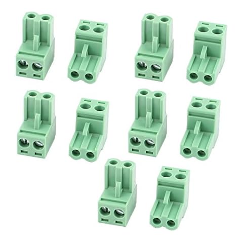 Sourcingmap 10Pcs Pluggable Terminal Block Socket Cover