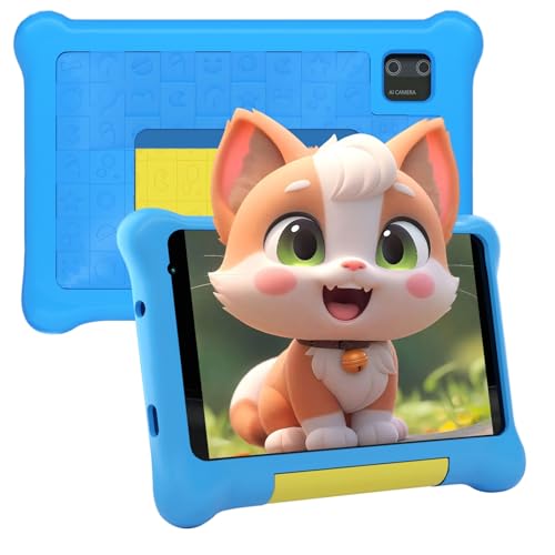 Laptok Tablette Enfant 7 Pouces, 5GB RAM, 32GB, Bleu