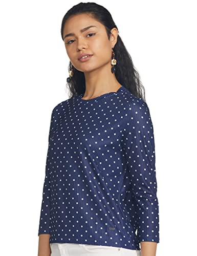 Image of Parx Women's Solid Slim Fit Top