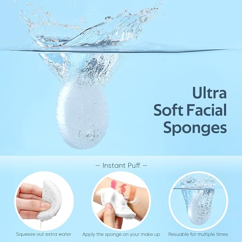 Gainwell GW-US-0651 50-Count Compressed Facial Sponges thumb #1