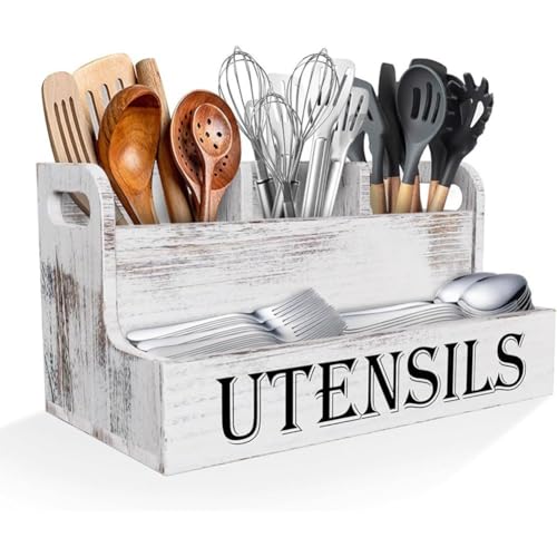 Boîte de rangement couverts bois pour libérer vos tiroirs - 4