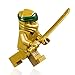 LEGO Ninjago Minifigure - Lloyd Garmadon Legacy (Gold Ninja with Sword)