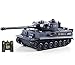 Produktbild efaso Ferngesteuerter Panzer Tiger I 99807-2,4 Ghz Panzer ferngesteuert mit Schussfunktion (Simulation) / Infrarot Kampfsystem/drehbarer Turm mit Sound und Licht 1:28 - Panzer Modell/RC Panzer