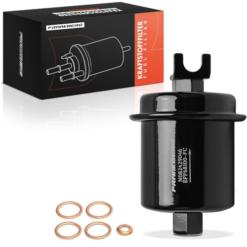 Frankberg Filtro de combustible Gasolina Compatible con CR-V II RD Civic VI Hatchback EJ EK CRX III EG EH Logo GA Civic VI Coupé EJ EM1 Accord V CC CD 400 RT 600 RH Replace# 16010S01A32