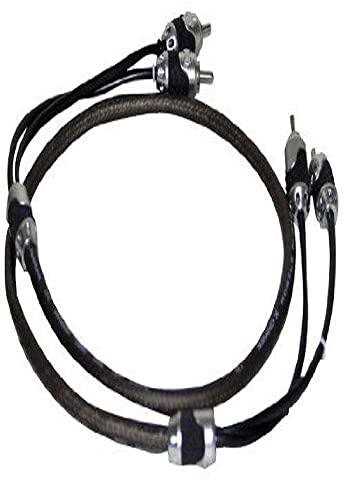 Cable RCA estéreo de coche de 50 cm BrandX para mejorar el sonido en tus viajes diarios