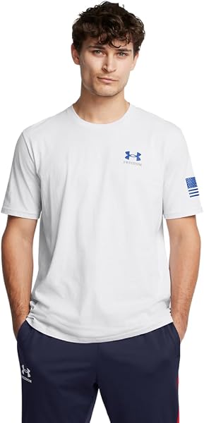 Under Armour Mens Freedom Graphic Short Sleeve T-Shirt - 5