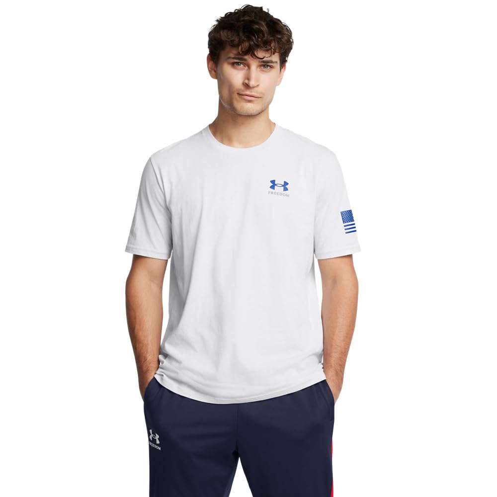 Under Armour Mens Freedom Graphic Short Sleeve T-Shirt - 5