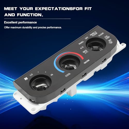HVAC A/C Heater Climate Control Panel for 1999-2004 F150 F250 Expedition Blower Motor Control Module Switch 2L3Z19980BA 2L3Z-19980-BA - Thumbnail 7