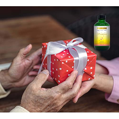 Dream Terrace Plumeria Fragrance Oil 4Oz With A Glass Dropper For Diffuser | Kosher Certified, Vegan Certified, And Gmo-Free Verified. Made In Usa - (Pack Of 1) #TOP3