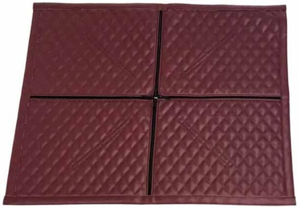 Technical Precision Replacement for Kenworth W900L Year 2011 Black Cherry Quilted Winter Front W Standard Diamond