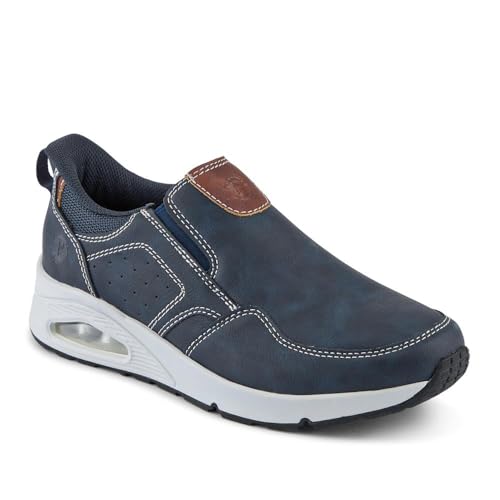 Easy Step in Cushioned Shoes - Navy Size 7