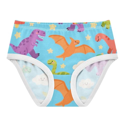 GuoChe Briefs Underwear for Daily Wear Organic Cotton Toddler Underwear for Toddlers in Sizes 2T,3T, 4T, 5T, 6Y and 8Y