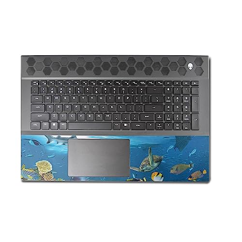Image of MightySkins Skin Compatible with Alienware M18 R1 (2023) Full Wrap Kit - Below The Waves | Protective, Durable, and Unique Vinyl Decal wrap Cover | Easy to Apply & Change Styles | Made in The USA