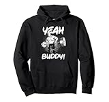 Yeah Buddy - Ronnie Coleman Barbell Row - Gimnasio motivacional Sudadera con Capucha