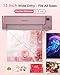 13 Inch Laminator Machine, A3 Personal Laminator Kit for Teachers with 20 Laminating Sheets, Hot Cold Thermal Lamination 11x17 with Anti-Bend Plate, ABS Anti-Jam & 20dB Quiet for Home Office School