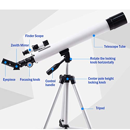 Telescopio Astronómico YXCKG Refractor 70mm con Trípode Ajustable miniatura 3