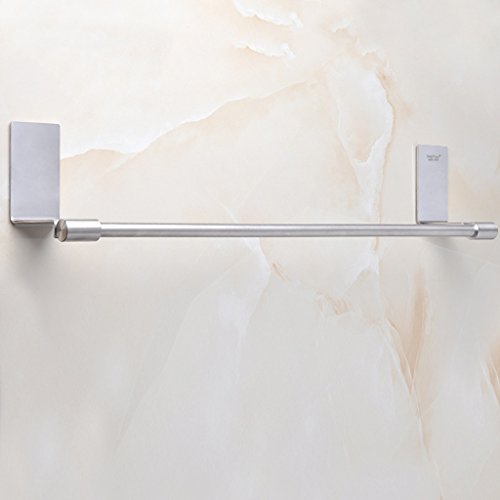 Toalleros, barra de toalla de perforación libre toallero de un solo disparo toallero de baño barra colgante toallero de baño / decoración de 40 cm