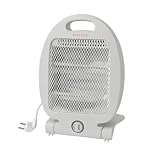 Acomoda Textil - Calefactor Eléctrico Halógeno con 2 Barras. Estufa Portátil Bajo Consumo, 2 Barras)