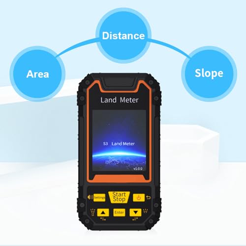 Handheld GPS Survey Equipment, S3 Land Area Meter with 4 Measurement Modes, 2.4'' Color Screen, Professional GPS GNSS Receiver Surveryor Tool for Flat Fields Slopes Mountains - Image 2
