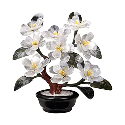 XUNTING Artificial Plants Indoor 12inch Artificial Plant Simulation Peony Plant