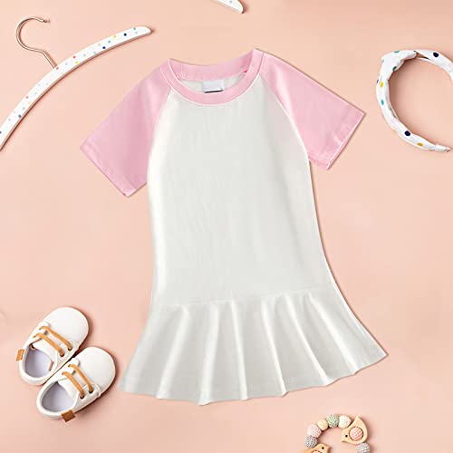 Kids Toddler Girls Tennis Dress Outfit Sleeveless Dress Athletic Skorts and Pol𝐨 Tank Top Sets2