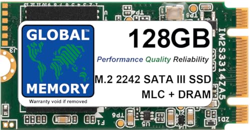 Disque SSD M.2 2242 NGFF SATA 3 MLC avec DRAM 128 Go pour système industriel