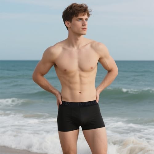 Mens Underwear Stretch Boxer Briefs Comfortable Cotton Breathable Moisture Wicking Soft 5-Pack2