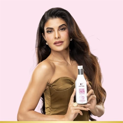 Image of KT Professional Organic Onion Conditioner - Nourishing & Strengthening Hair Care with Natural Extracts Soft & Manageable Hair 250ml