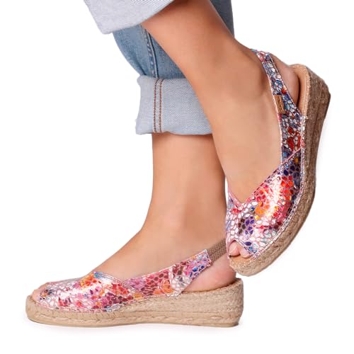 Toni Pons - BERNIA-P - Women's wedge espadrilles in leather4