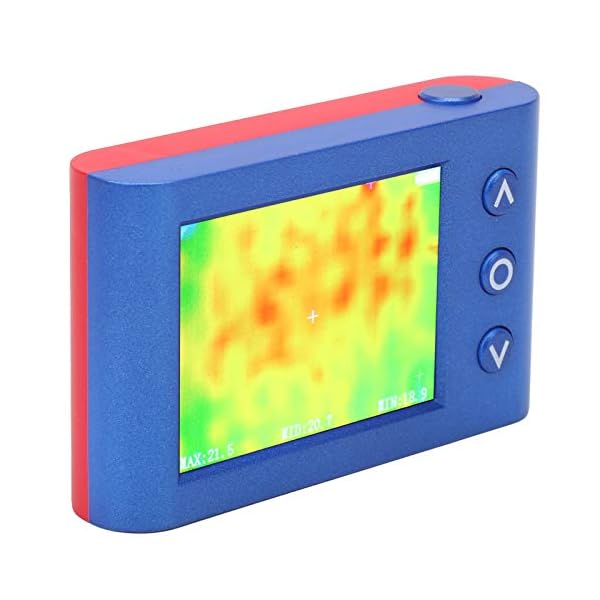 Handheld-Infrarot-Wärmebildkamera, tragbarer Temperaturmesssensor MLX90640, 2,4-Zoll-LCD-Bildschirm
