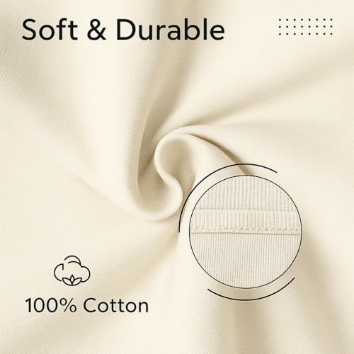 Image of Ivory Satin Band Napkins, 100% Cotton Dinner Napkins - Ideal for Grand Events & Regular Home Use, Soft, Durable Hotel Quality Napkin - 'Royal Collection' (22 inch X 22 inch) Inch (Ivory, 4 Pack)