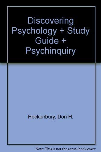 Discovering Psychology & Study Guide & PsychInq... 0716786494 Book Cover