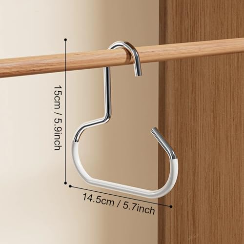 5 Stück Gürtelhalter Kleiderschrank, Schalhalter Gürtel Organizer Krawattenhalter Hut-Organizer für Baseballkappen