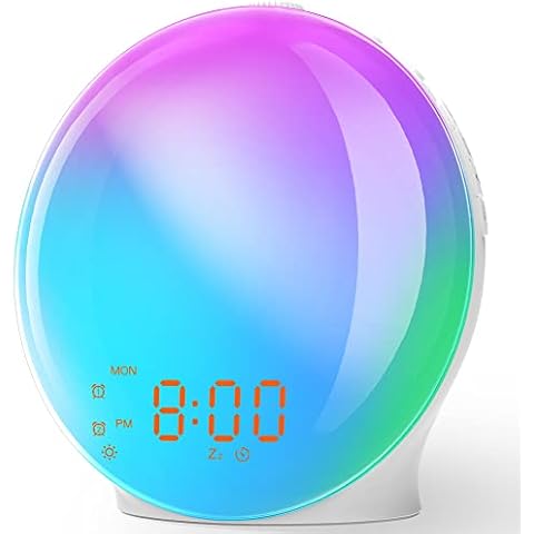 ARTINABS Lichtwecker Tageslichtwecker Vollbild Wake up Light Cover