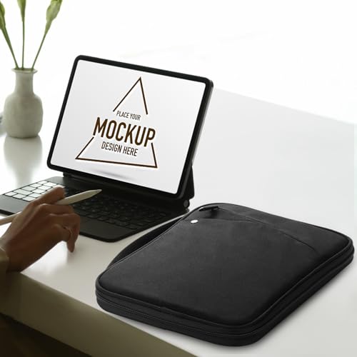 Image of MoKo 13 Inch Tablet Sleeve Carrying Case Padded Protective Bag with Handle