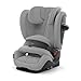 CYBEX Gold Kindersitz Pallas G2 i-Size Plus, 76-150 cm, Ab ca. 15 Monate bis ca. 12 Jahre (ca. 9 bis 50 kg), Stone Grey