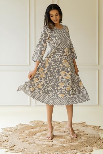 Image of MIRCHI FASHION Women's Anarkali Printed Kurti Only