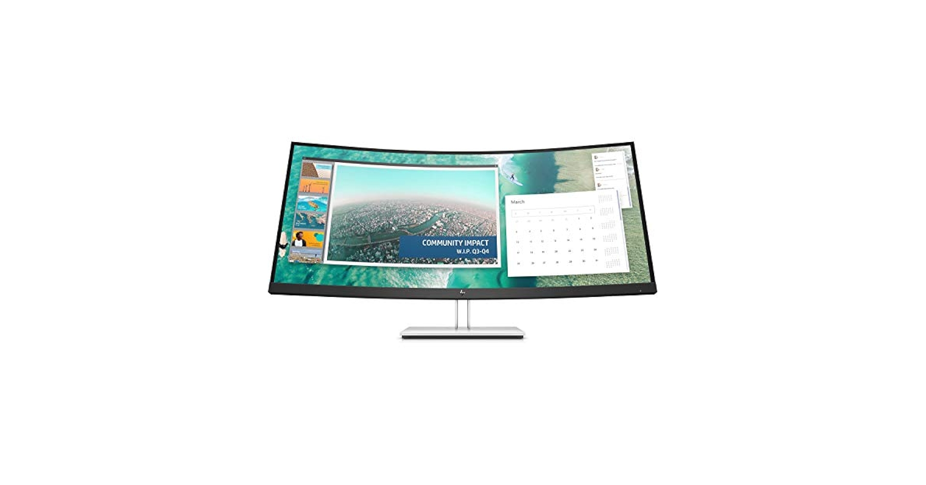 HP EliteDisplay 34インチカーブドモニターE344c HP EliteDisplay 34インチカーブドモニターE344c 製品詳細