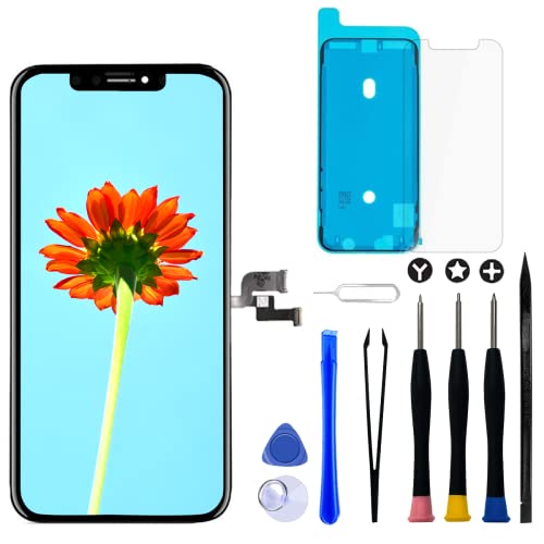 GULEEK Écran Tactile LCD pour iPhone XS 5.8" Cover