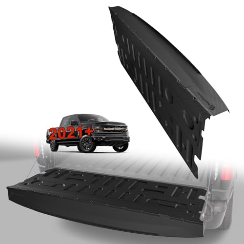 Image of TripleAliners Truck Mat Compatible with 2021-2026 Ford F150 Accessories, Tailgate Mat Custom Fit All Weather Protection Pickup Liner, Not Fit Work Surface or Pro Access Tailgate