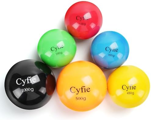 Cyfie Heavy Weighted Baseball/Softball for Hitting,Heavy Balls for Hitting, Batting Training, Pitching Practice and Throwing(6-Pack)